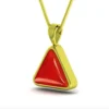 Red Coral Pendant Panchdhatu Astrology Matrix